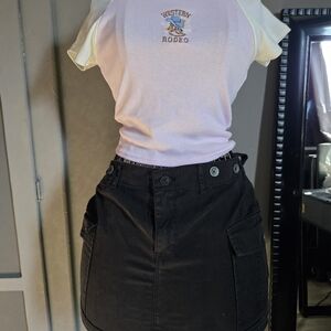 Tilly's Western Rodeo Top - Cream and Purple